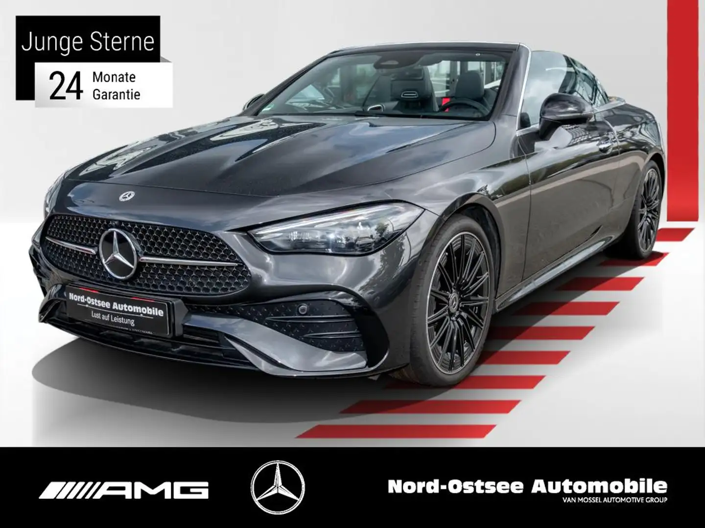 Mercedes-Benz CLE 200 AMG PREM+ HUD NIGHT KARBON 20" SITZKLIMA Grau - 1