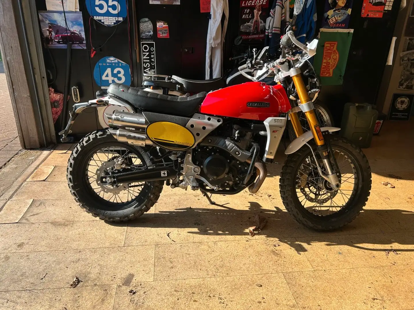 Fantic Caballero 500 Roşu - 1