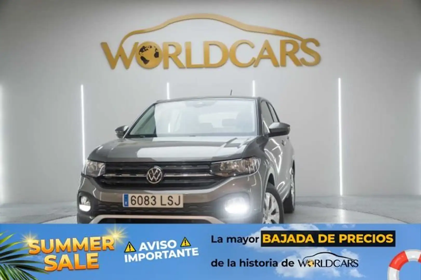 Volkswagen T-Cross 1.0 TSI Edition Gris - 1