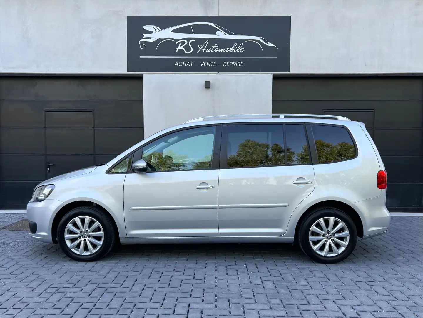 Volkswagen Touran 1.6 TDI BOITE AUTO|XÉNON|GPSlCLIM AUTO| Argent - 2