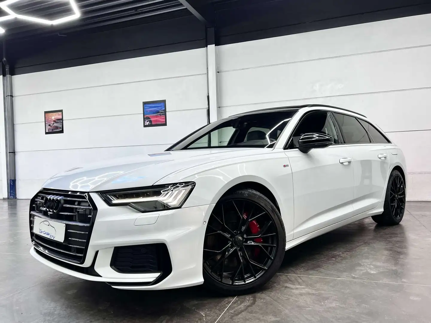 Audi A6 Avant 55 TFSI e Quattro S competition pack Blanc - 1
