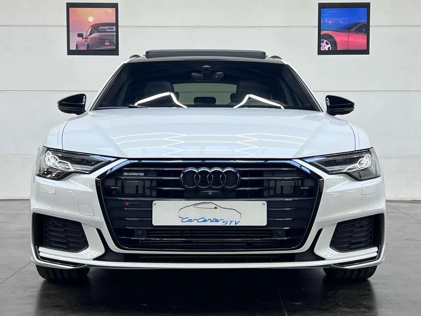 Audi A6 Avant 55 TFSI e Quattro S competition pack Blanc - 2