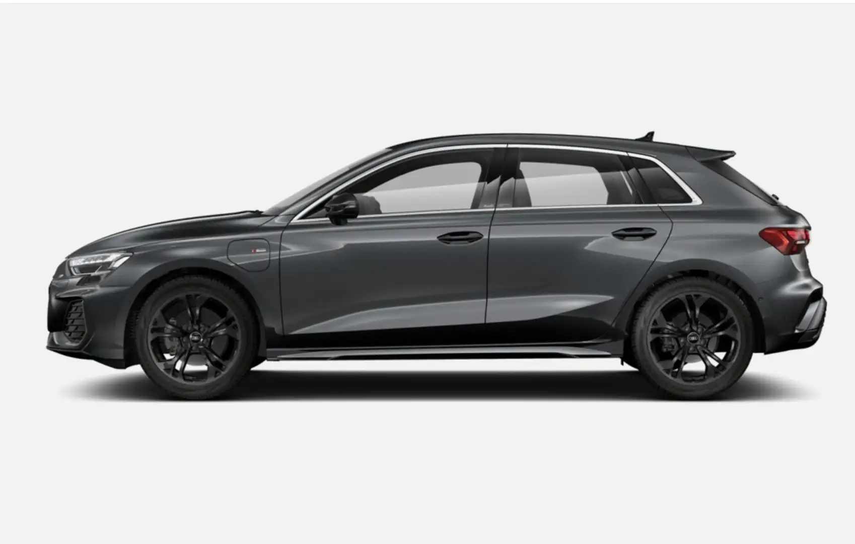 Audi A3 Sportback 40 TFSI e Genuine S tronic Gris - 2