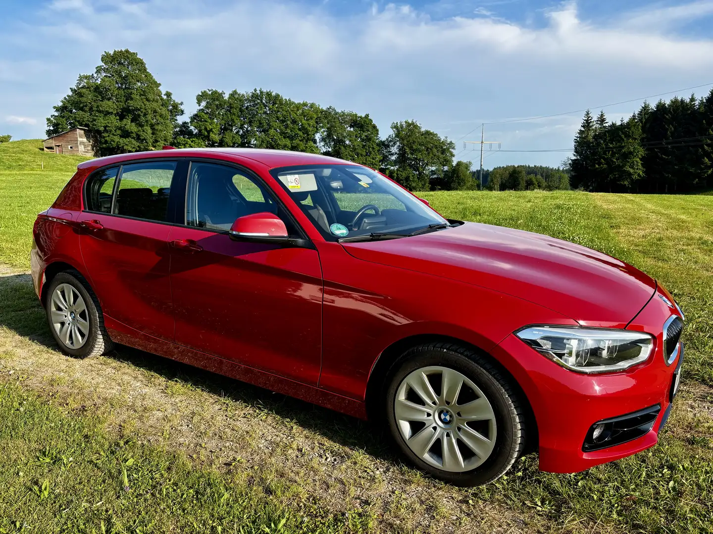 BMW 118 118i Aut. Sport Line Rot - 2