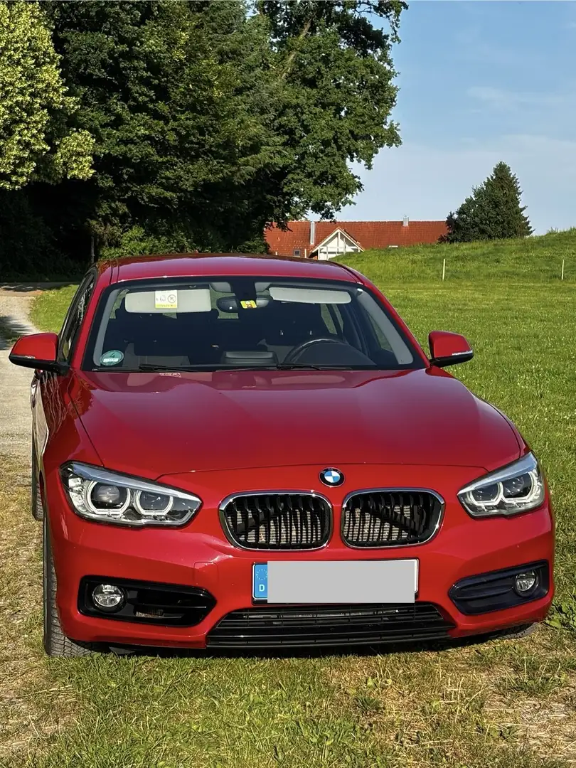 BMW 118 118i Aut. Sport Line Rot - 1