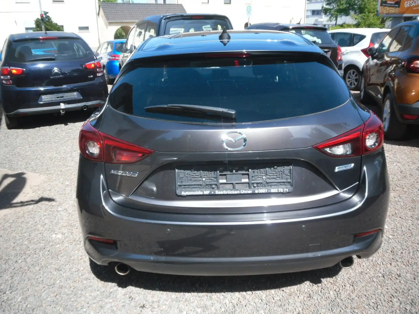 Mazda 3 Exclusive-Line 165 PS Navi Kamera 68000KM SHZ Gris - 2