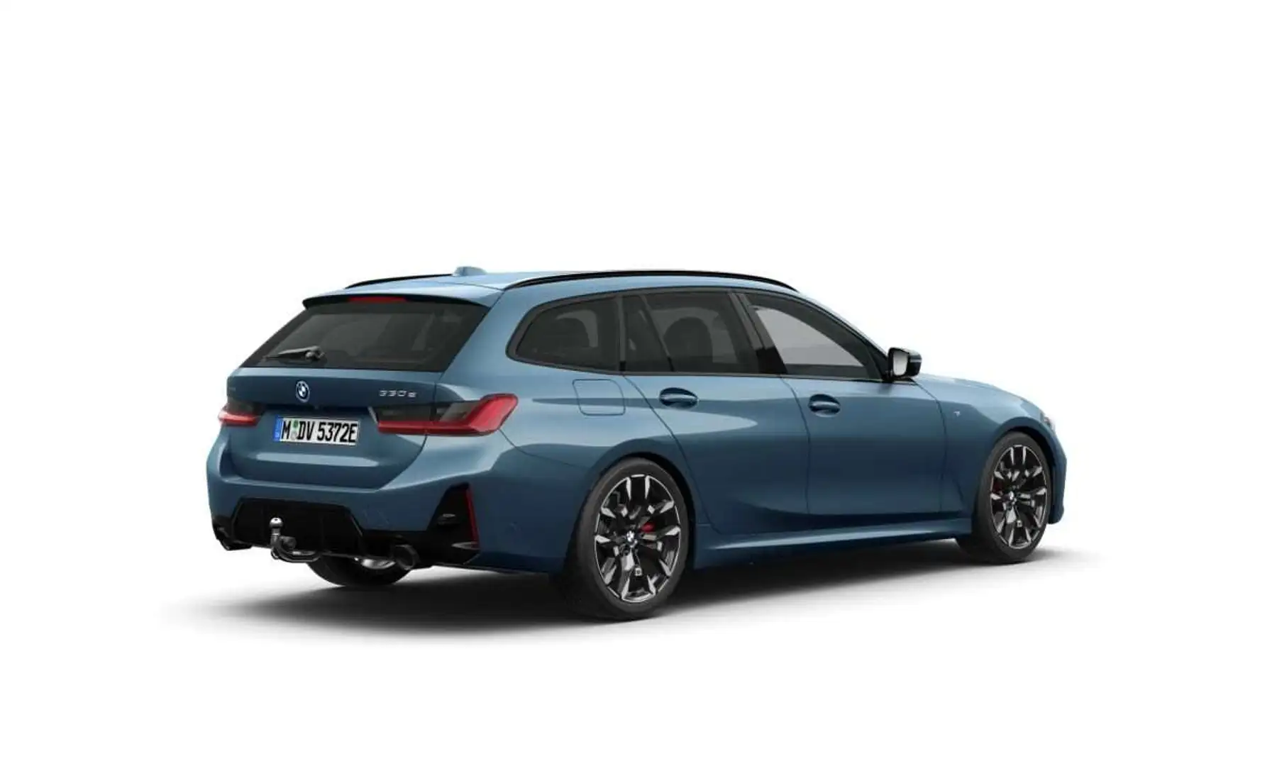BMW 330 e xDrive M Sport Bleu - 2