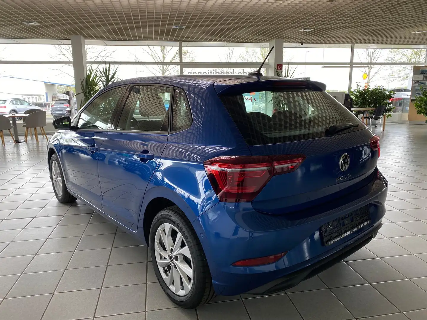 Volkswagen Polo Style 1.0 TSI*IQ-LIGHT*PANO*NAVI*ACC*SH*Beats Blau - 2