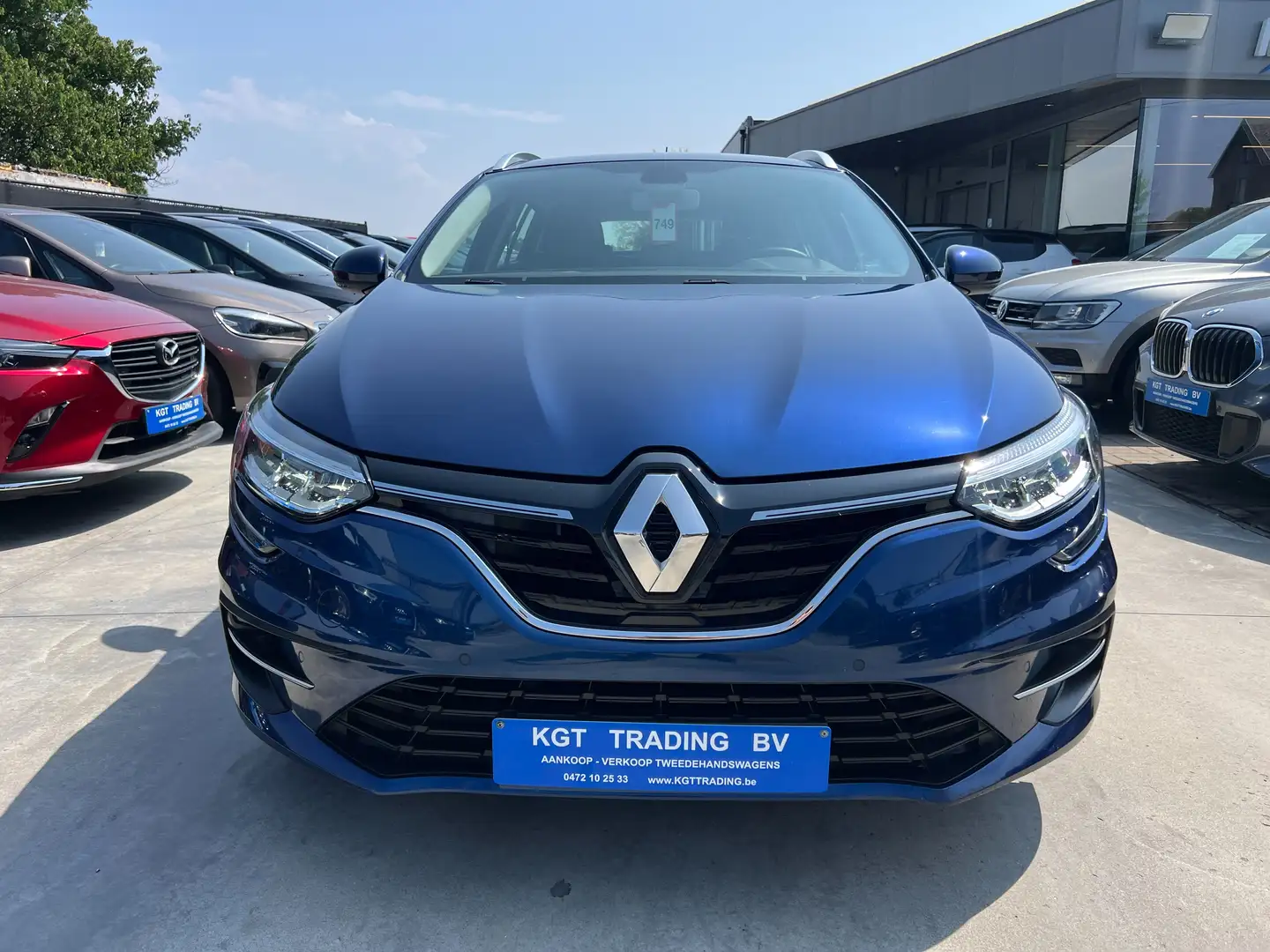 Renault Megane 1.0 TCE 115PK GRANDTOUR NAVIGATIE FULL LED DAB PDC Blauw - 2