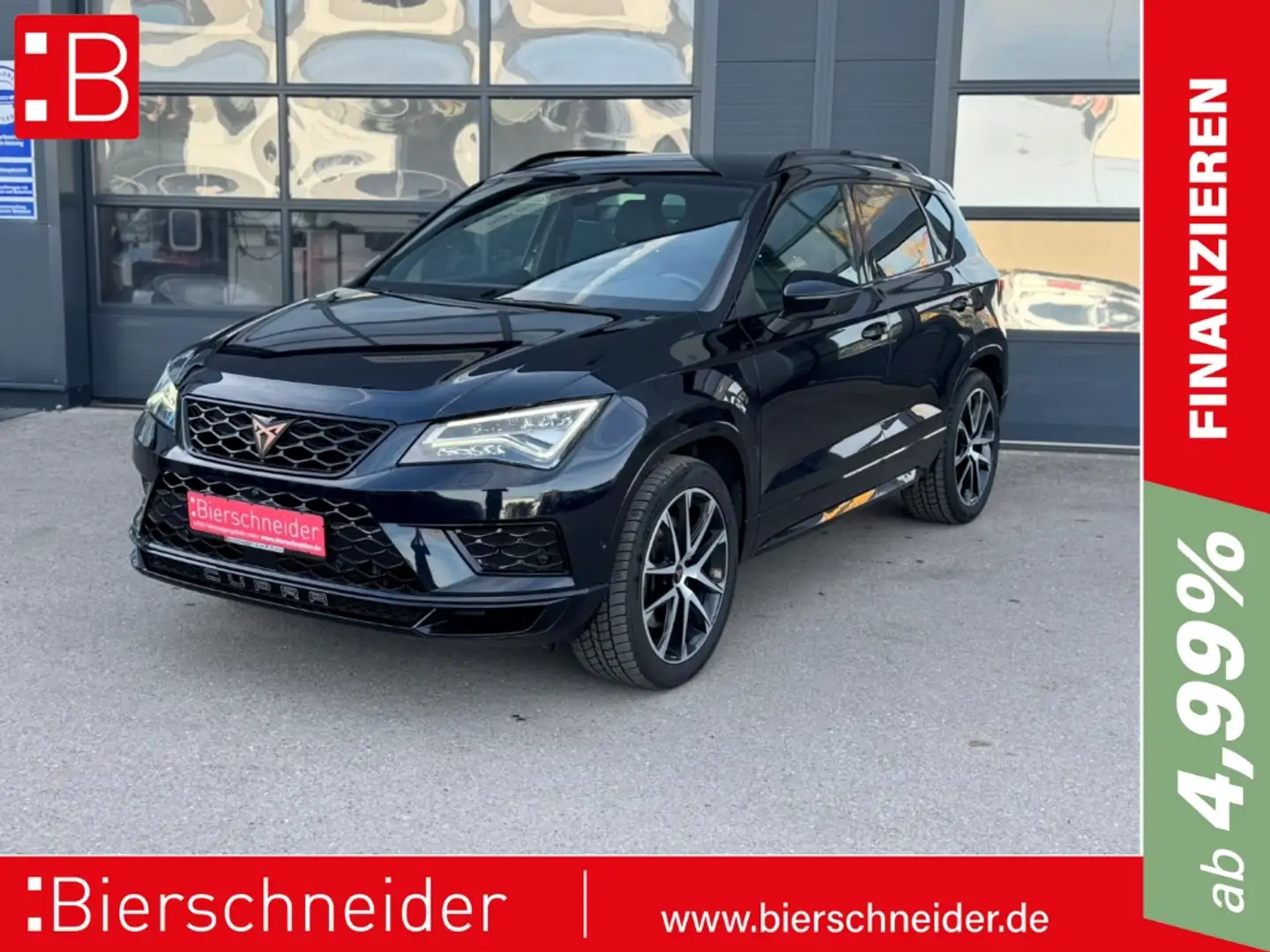 CUPRA Ateca 2.0 TSI DSG 4DRIVE LED NAVI AHK PARKLENK ACC SHZ Noir - 1