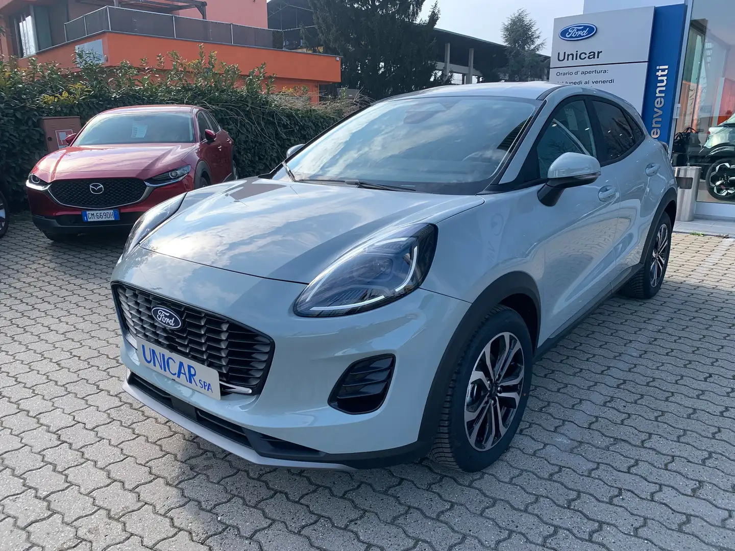 Ford Puma 1.0 BENZ/IBRIDA Titanium 125cv "NUOVA A TASSO ZERO Grigio - 1