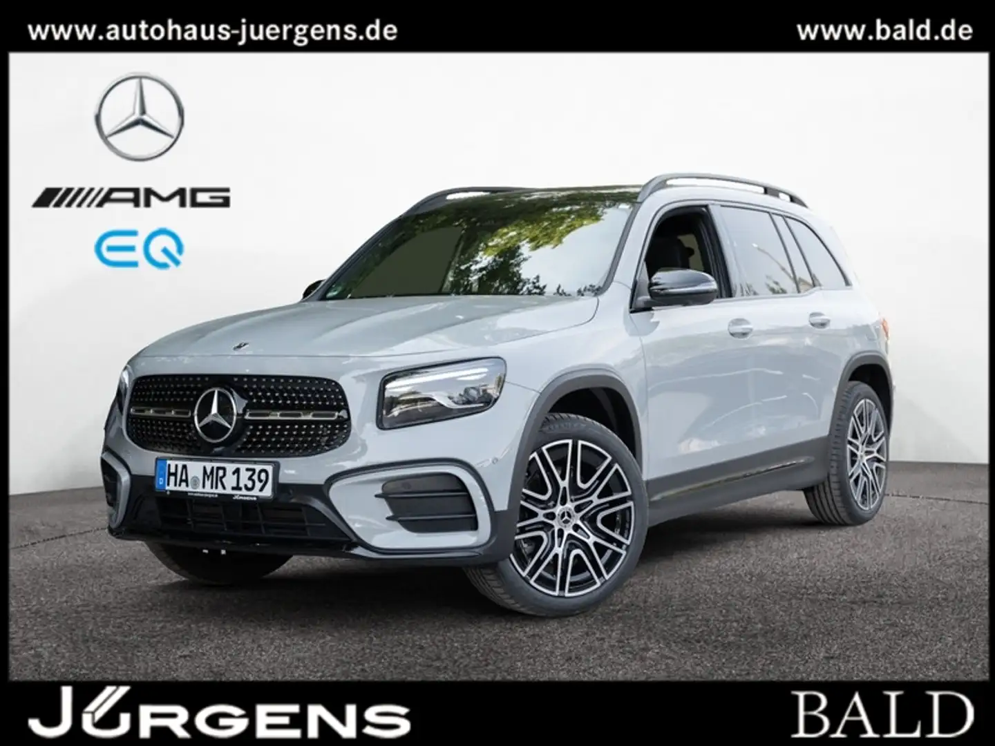 Mercedes-Benz GLB 250 4M AMG-Sport/360/Pano/AHK/Night/7Sitzer Gris - 1