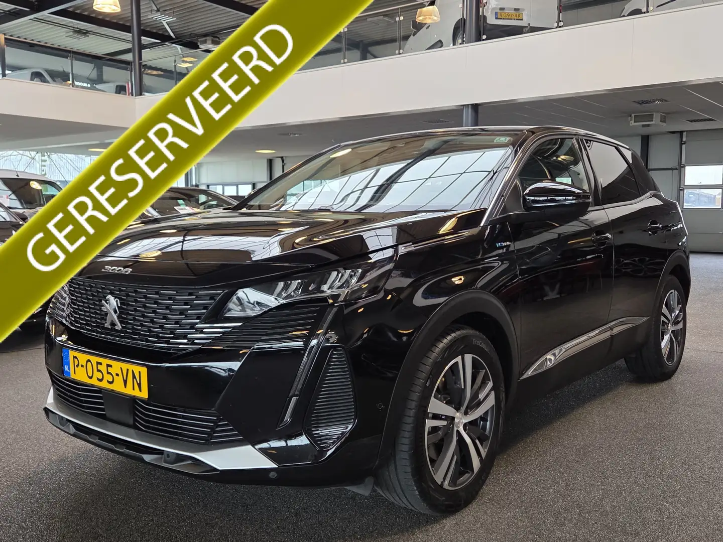 Peugeot 3008 1.6 HYbrid 225 Allure Pack Business / Trekhaak / H Schwarz - 1