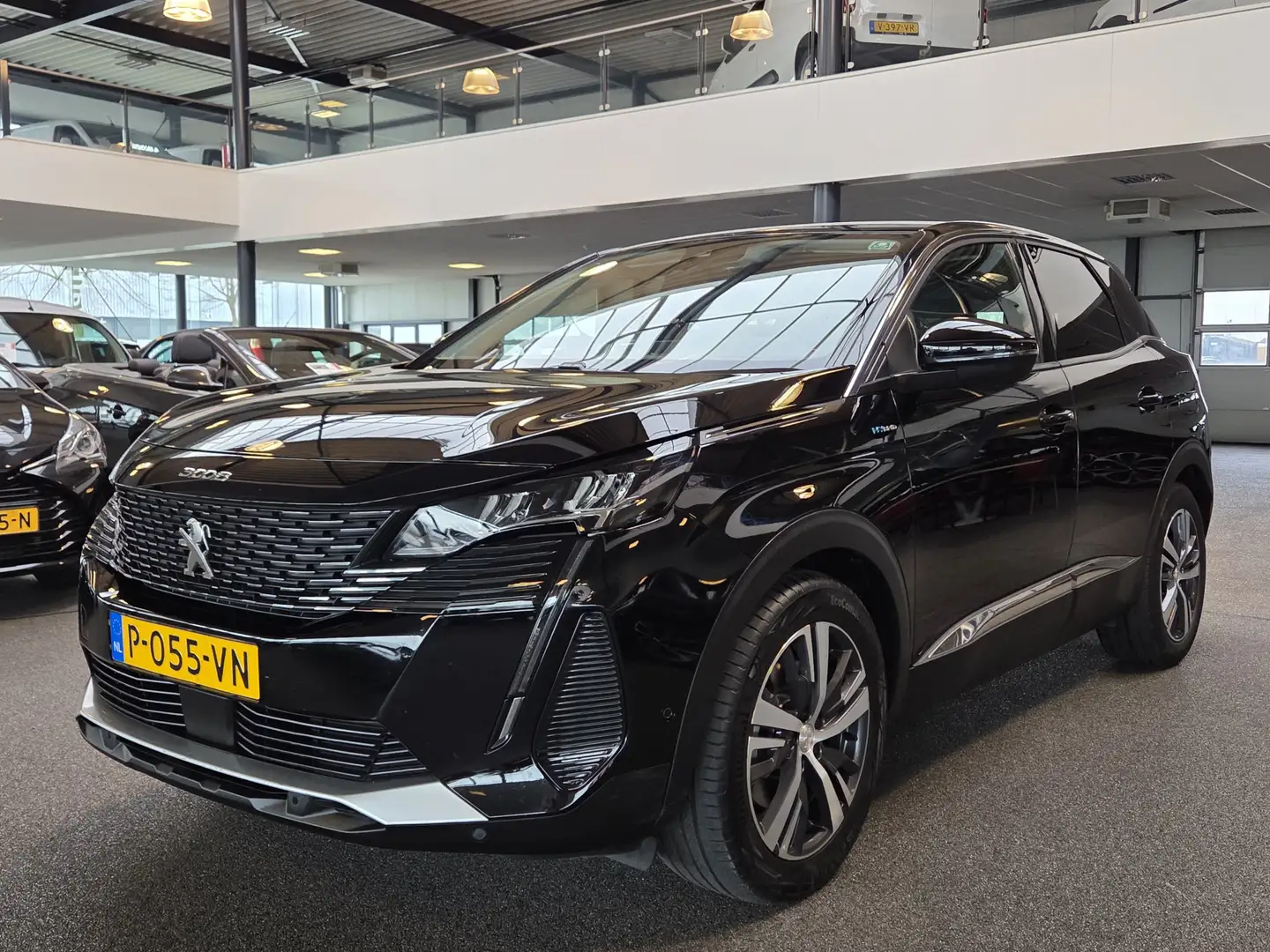 Peugeot 3008 1.6 HYbrid 225 Allure Pack Business / Trekhaak / H Schwarz - 1