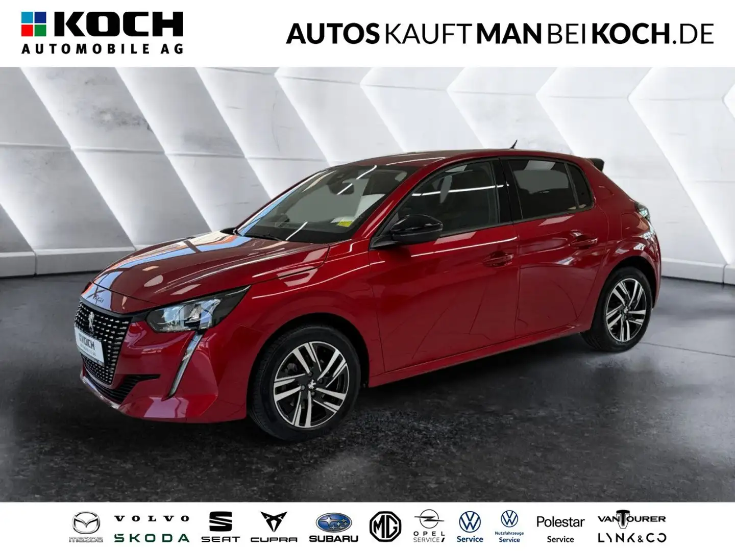 Peugeot 208 1.2 PureTech 130 Allure Pack (EURO 6d) Navi Rot - 1