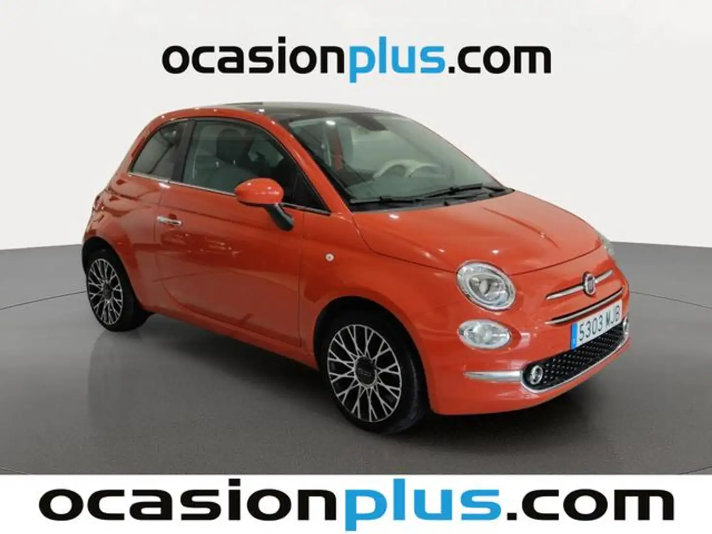 Fiat 500 1.0 Hybrid Dolcevita 52kW Naranja - 2