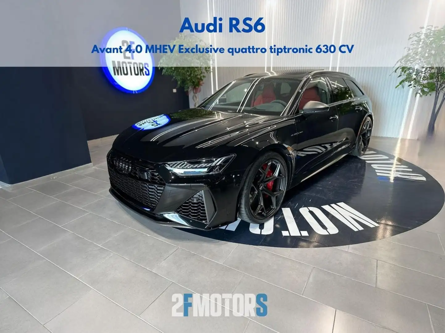 Audi RS6 Avant 4.0 mhev Exclusive  quattro tiptronic 630 CV Fekete - 1