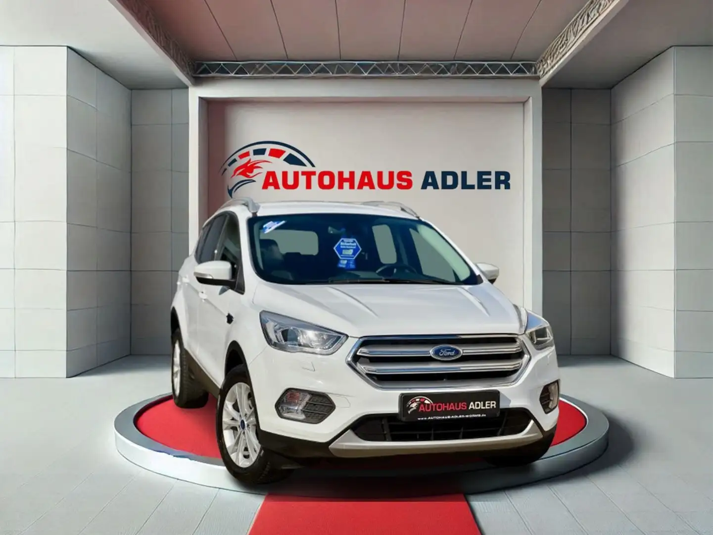 Ford Kuga 1.5 EcoBoost Titanium*1HD*NAVI*LED*SH+LH*6G Blanc - 1
