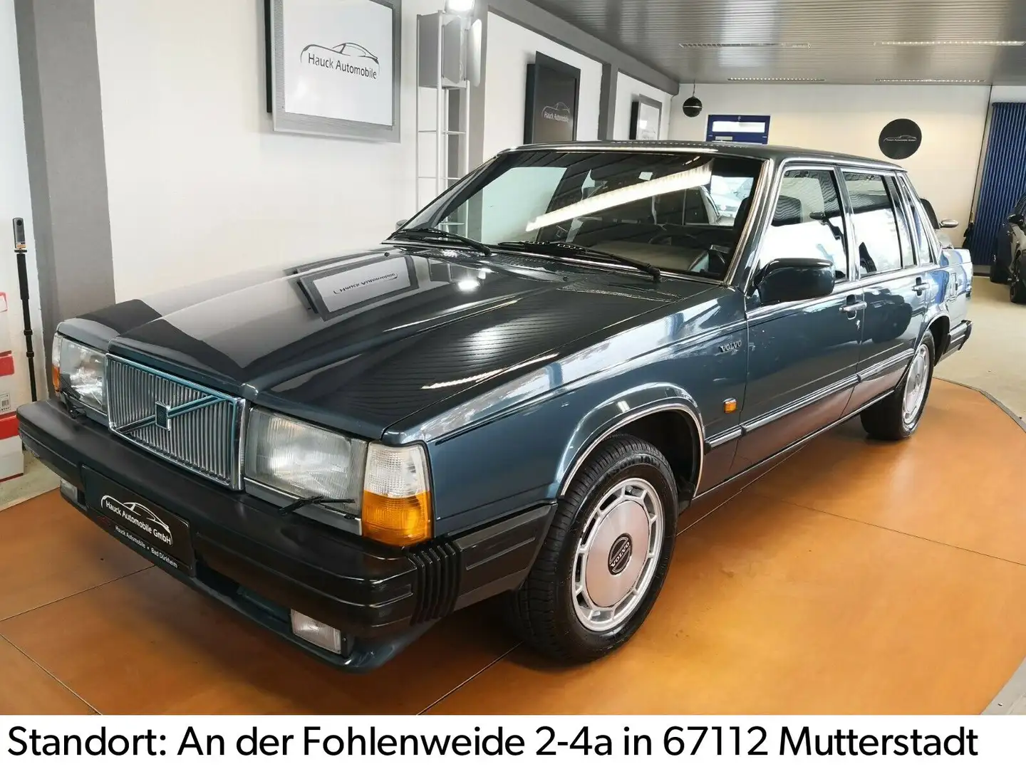 Volvo 760 /1. Hand/ Rentner geb. 1912/Automatik/Klima/ Vert - 1