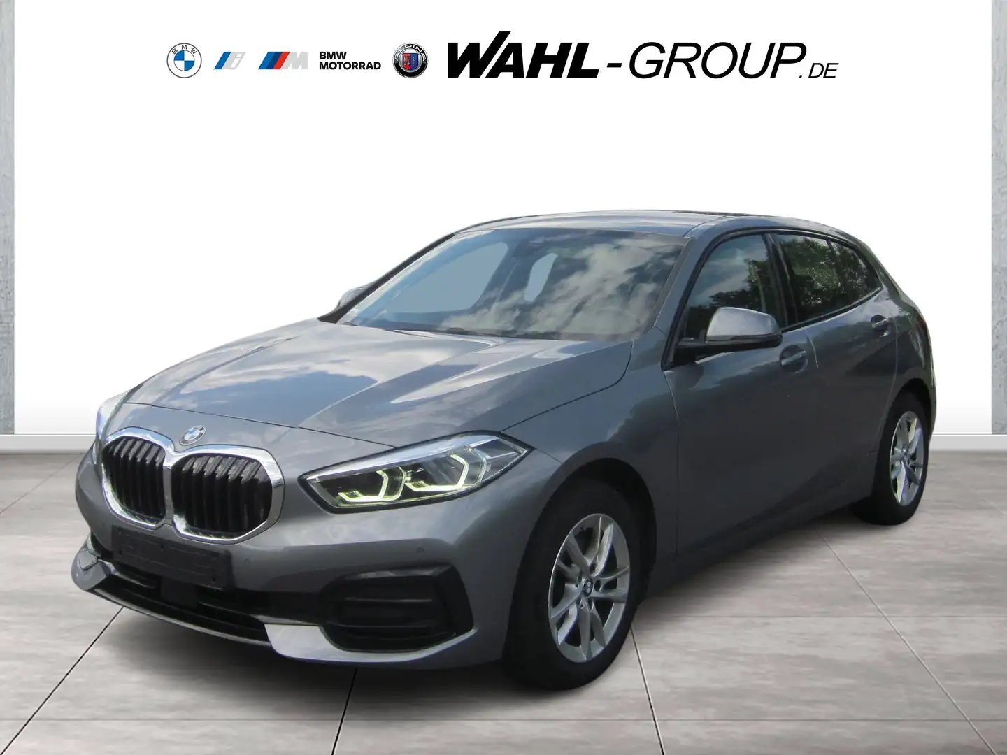 BMW 118 i SPORT LINE LC PROF LED GRA PDC DAB WLAN SHZG Grau - 1