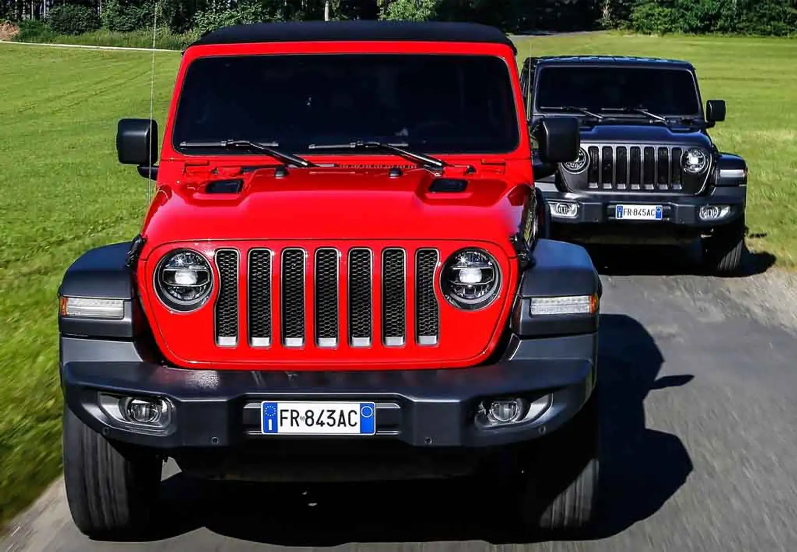 Jeep Wrangler 2.8CRD Sahara Aut. Negro - 1