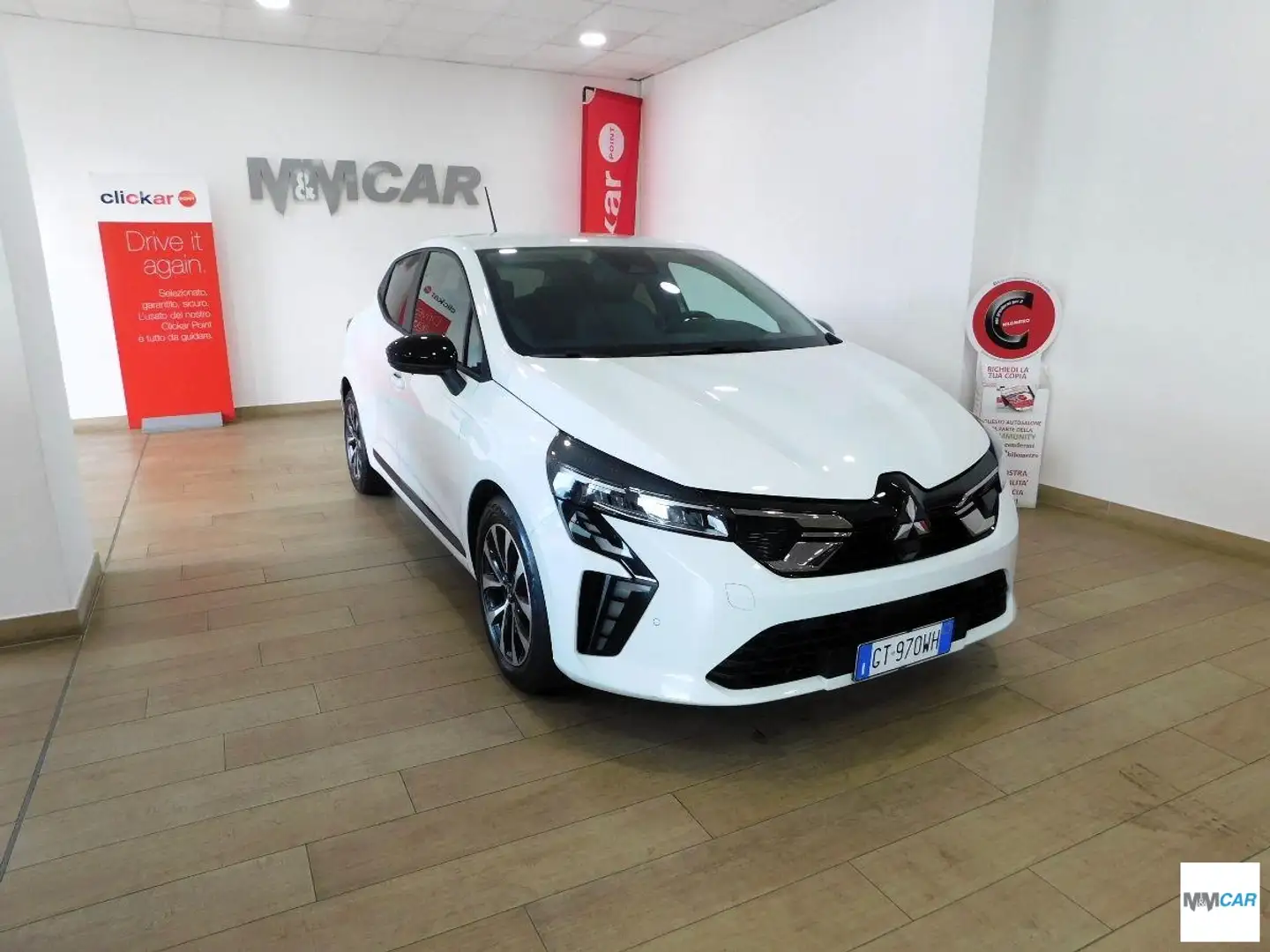 Mitsubishi Colt 1.0 L TURBO INVITE 90CV Blanc - 1