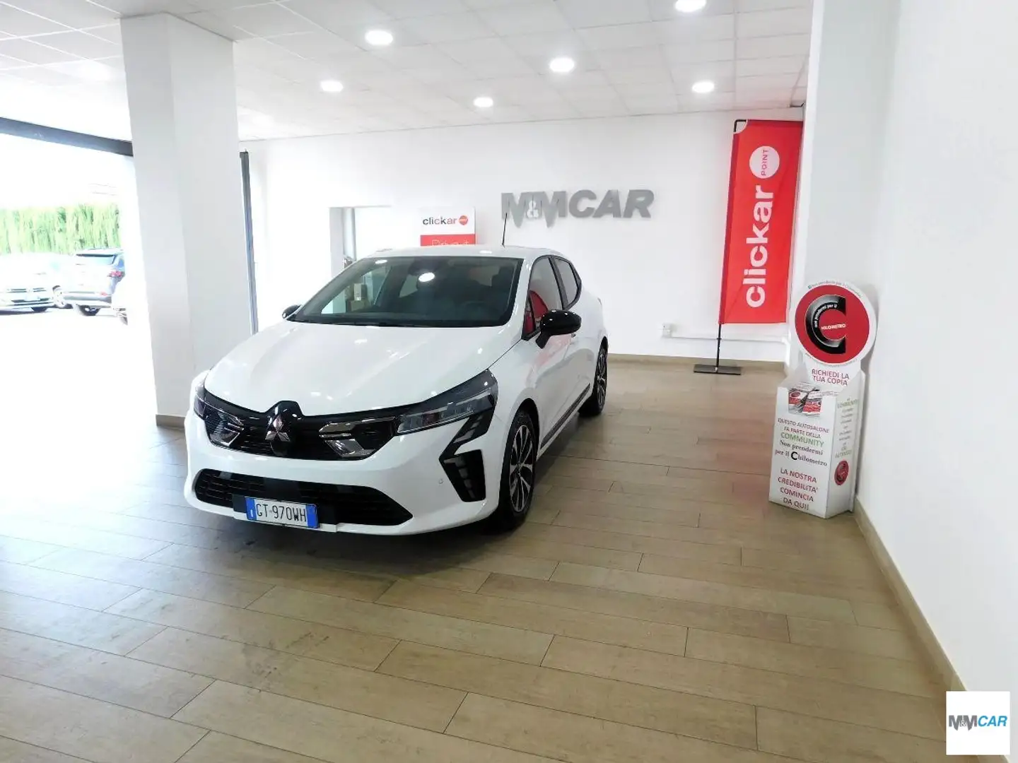 Mitsubishi Colt 1.0 L TURBO INVITE 90CV Blanc - 2