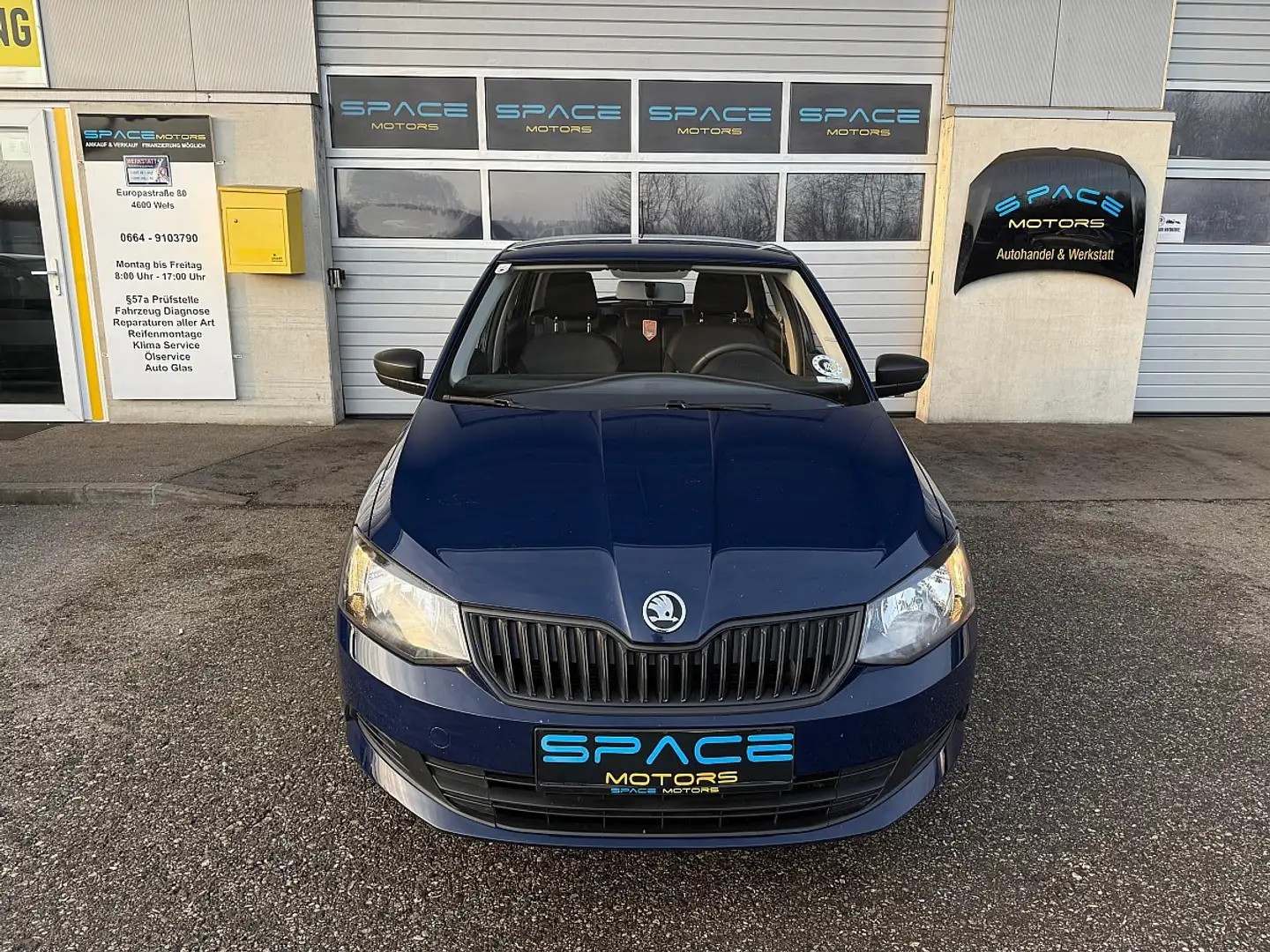 Skoda Fabia Active 1,0 Blau - 2