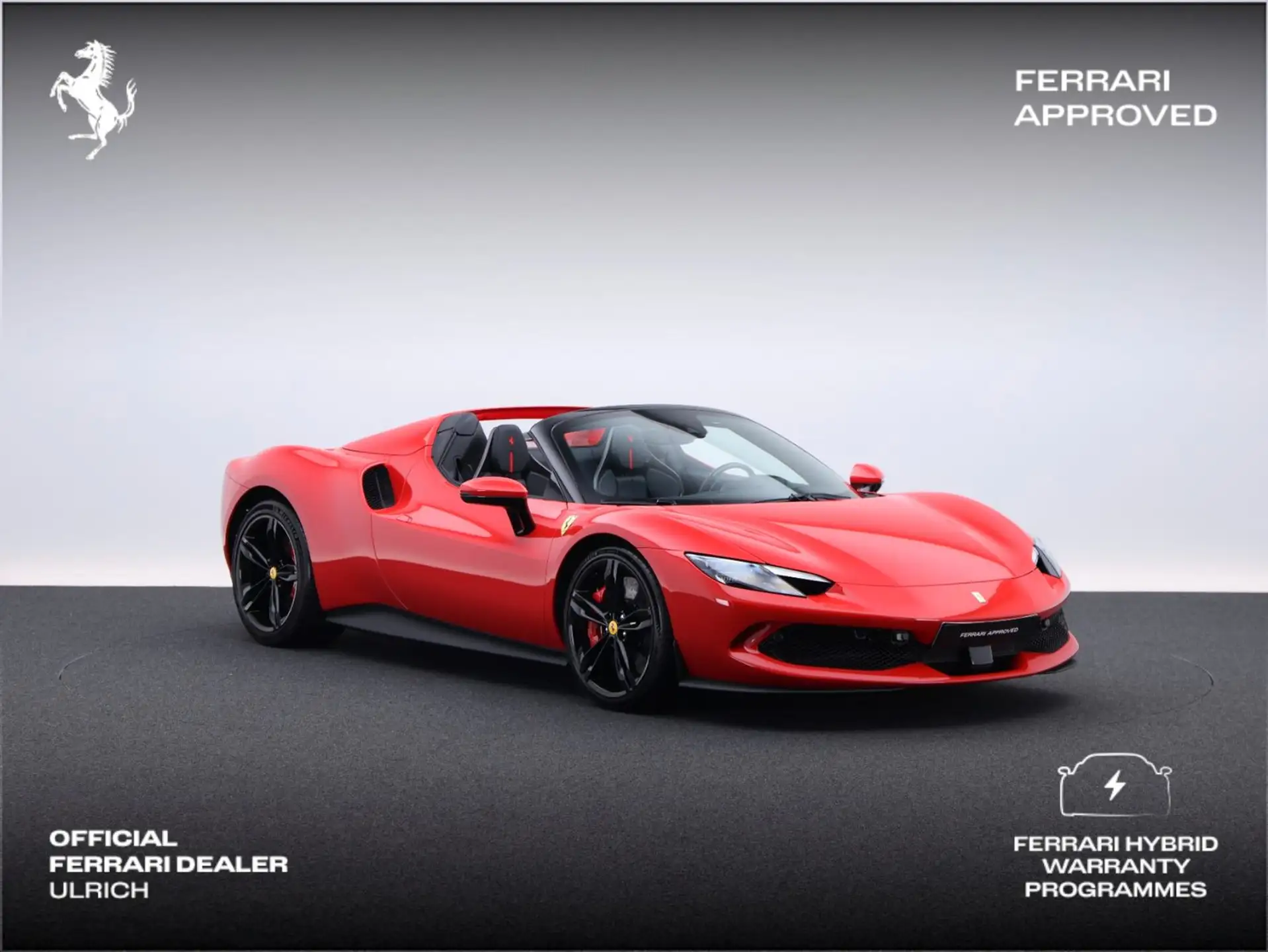 페라리 296 GTS 2024 빨강 사진 1