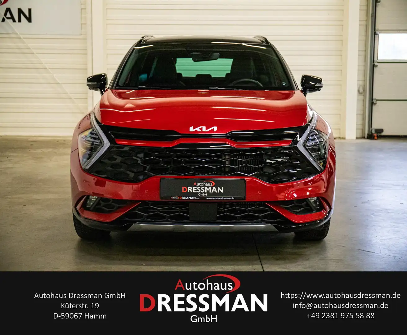 Kia Sportage AUTOM GT-LINE 4WD NAVI ACC H/K 360° AHK Red - 2