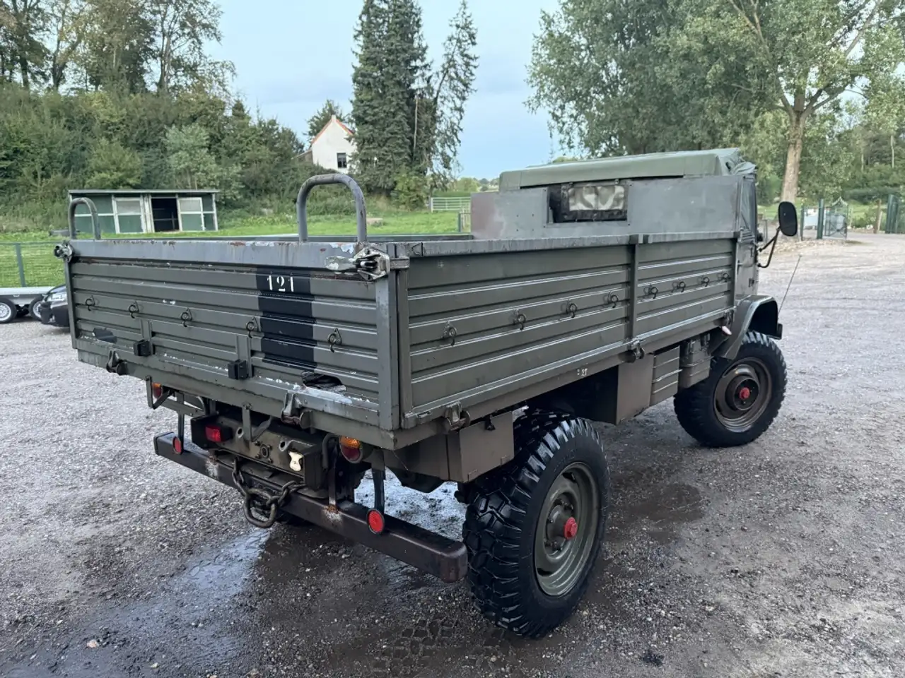 Mercedes-Benz unimog 2.2 6 cylinder pas 30.000 km ! BJ 1962, foto 4