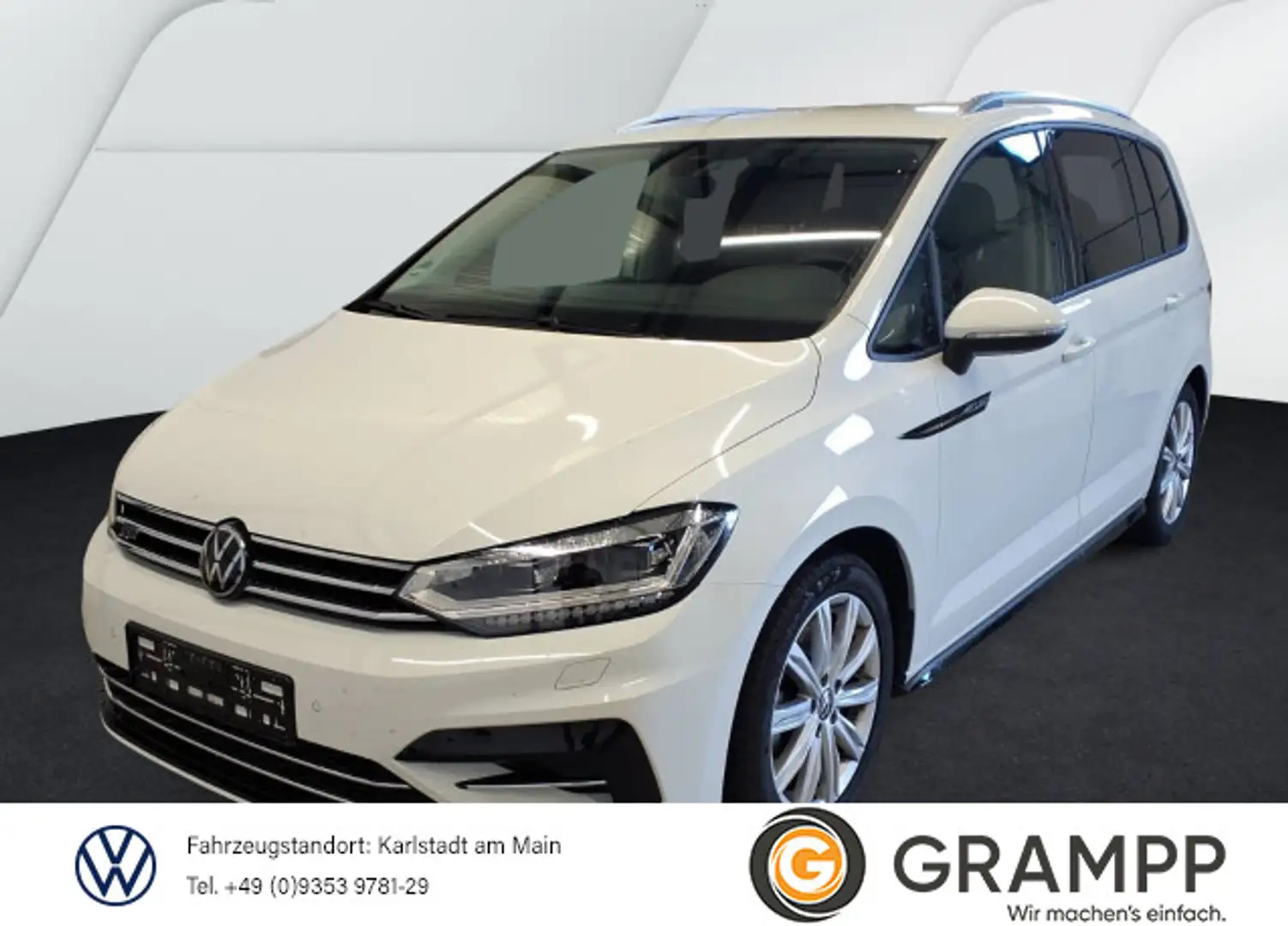 Volkswagen Touran Comfortline 1.5TSI DSG +R-LINE+KAMERA+LED Weiß - 1