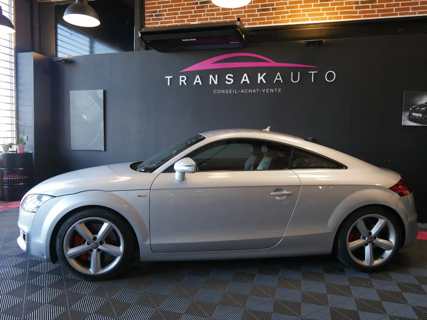 Audi Coupe Quattro S line S-Tronic A Gris - 2