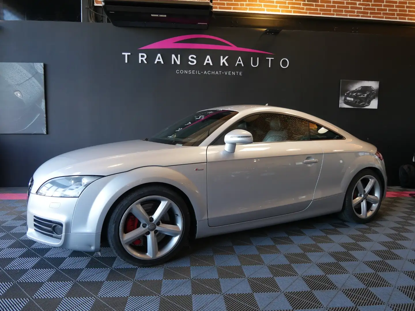 Audi Coupe Quattro S line S-Tronic A Gris - 1