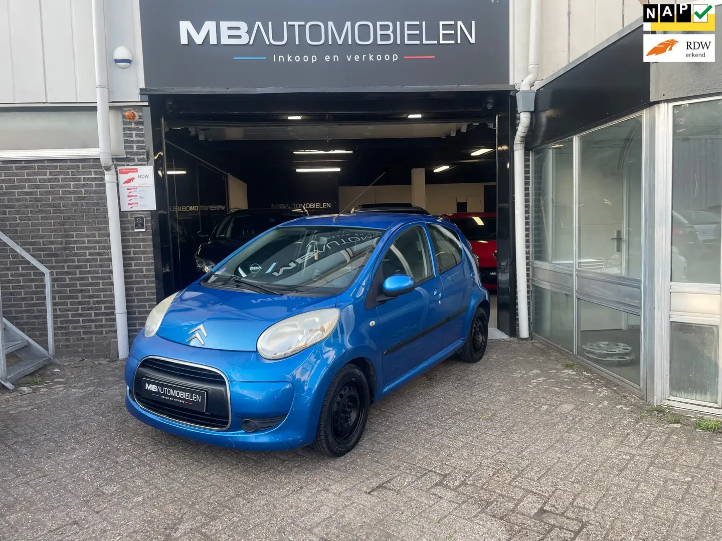 Citroen C1 1.0-12V Selection5 Deurs/Apk/Nap/Airco/ elektrisch Blau - 1