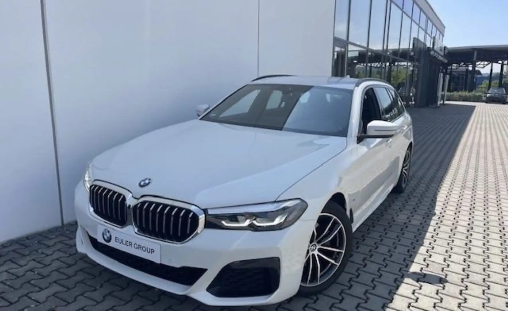 BMW 520 520d Touring Msport PREZZO CHIAVI IN MANO Blanc - 1