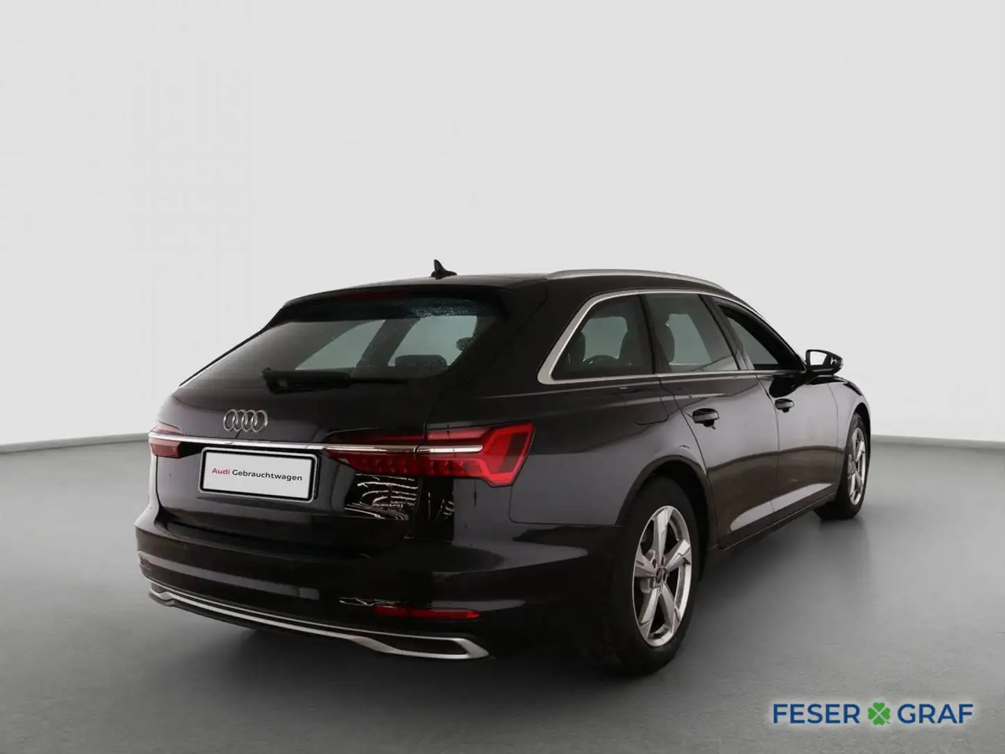Audi A6 Avant 45 TFSI quattro S tr. AHK-Matrix-Kamera-ACC Schwarz - 2