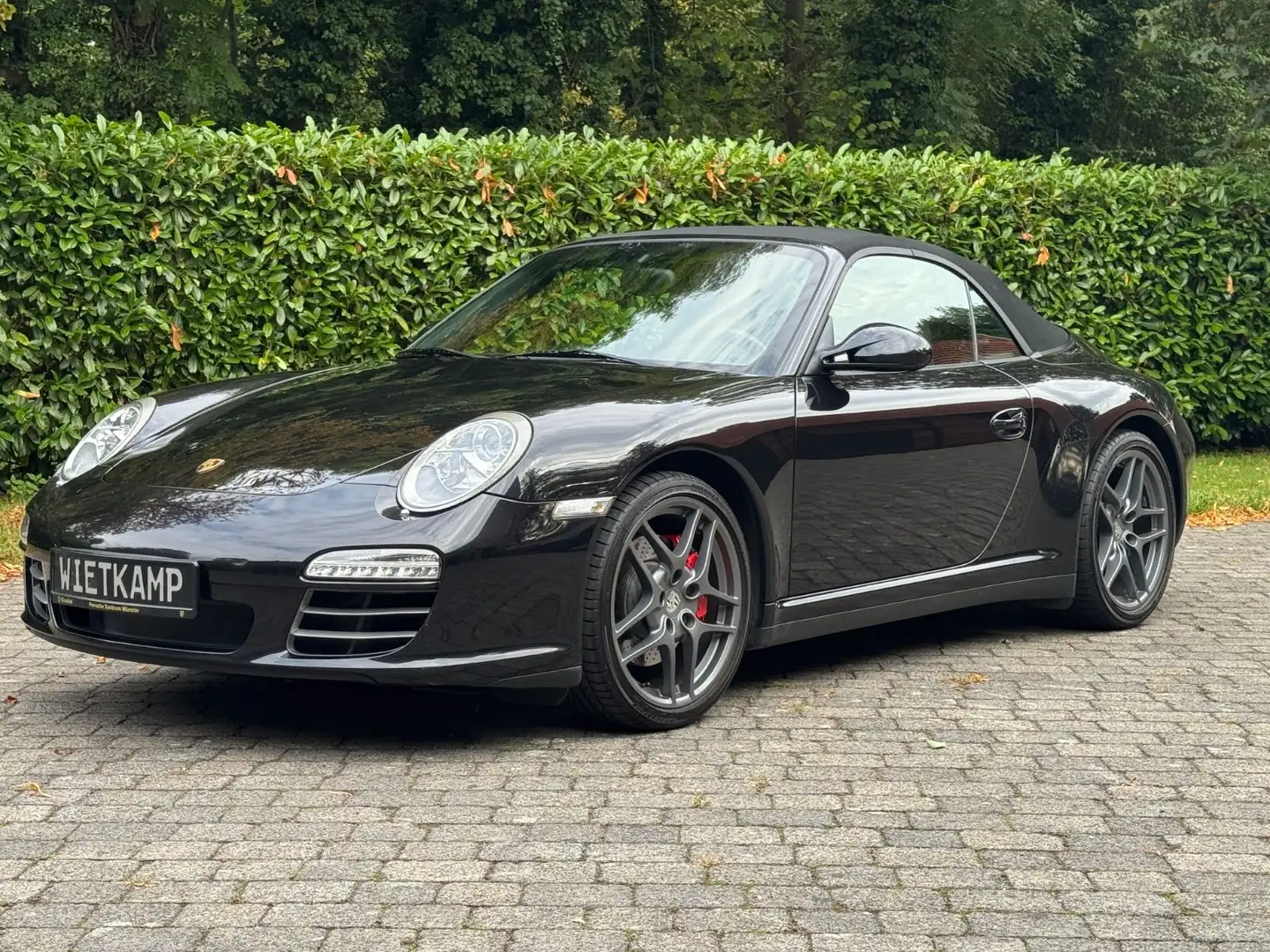 Porsche 997 Carrera 4S Cabrio Sportabgas/Sportchrono Schwarz - 1
