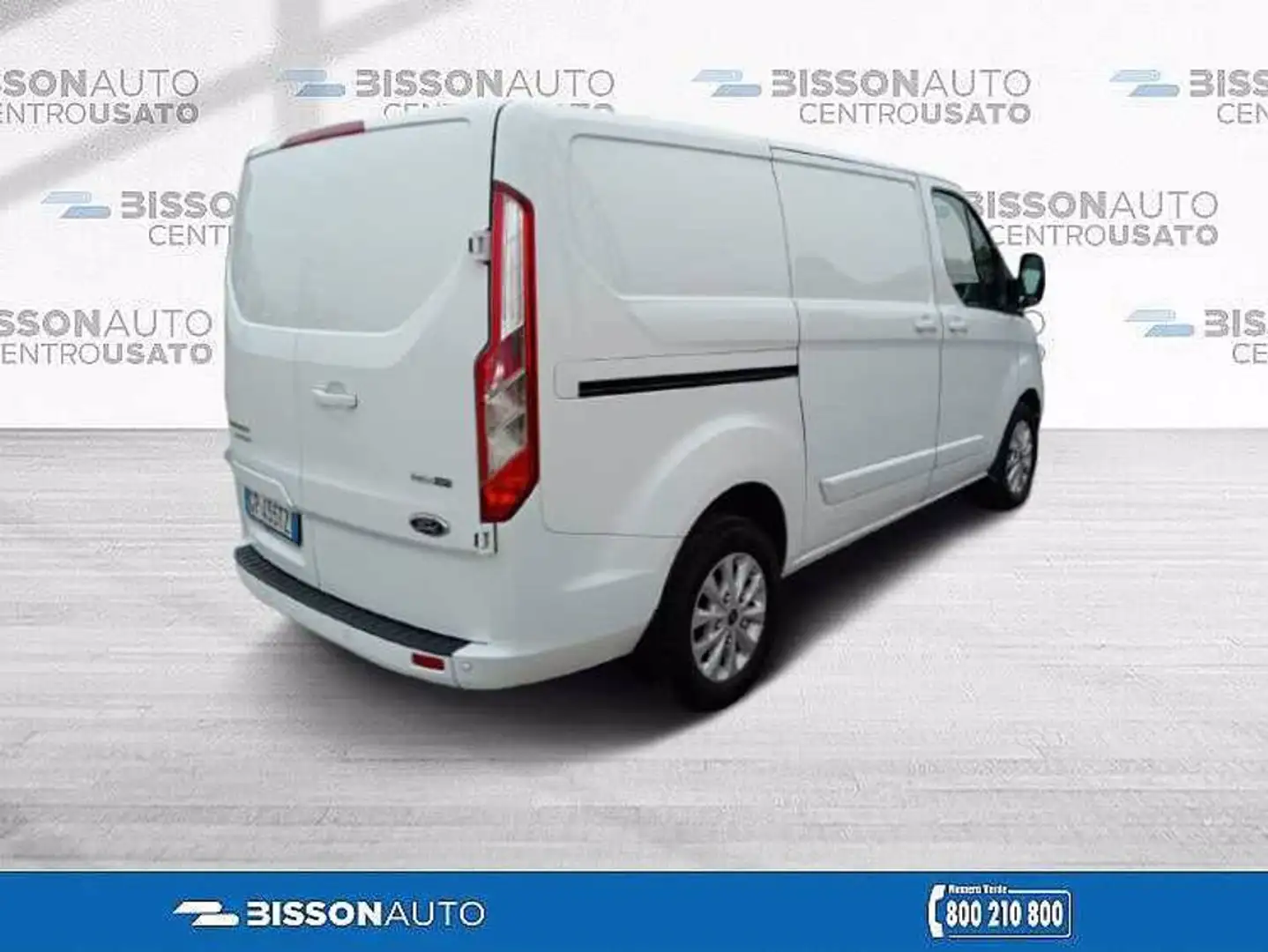 Ford Transit Custom 280 2.0 tdci MHEV 130cv titanium L1H1 E6.2 Bianco - 2