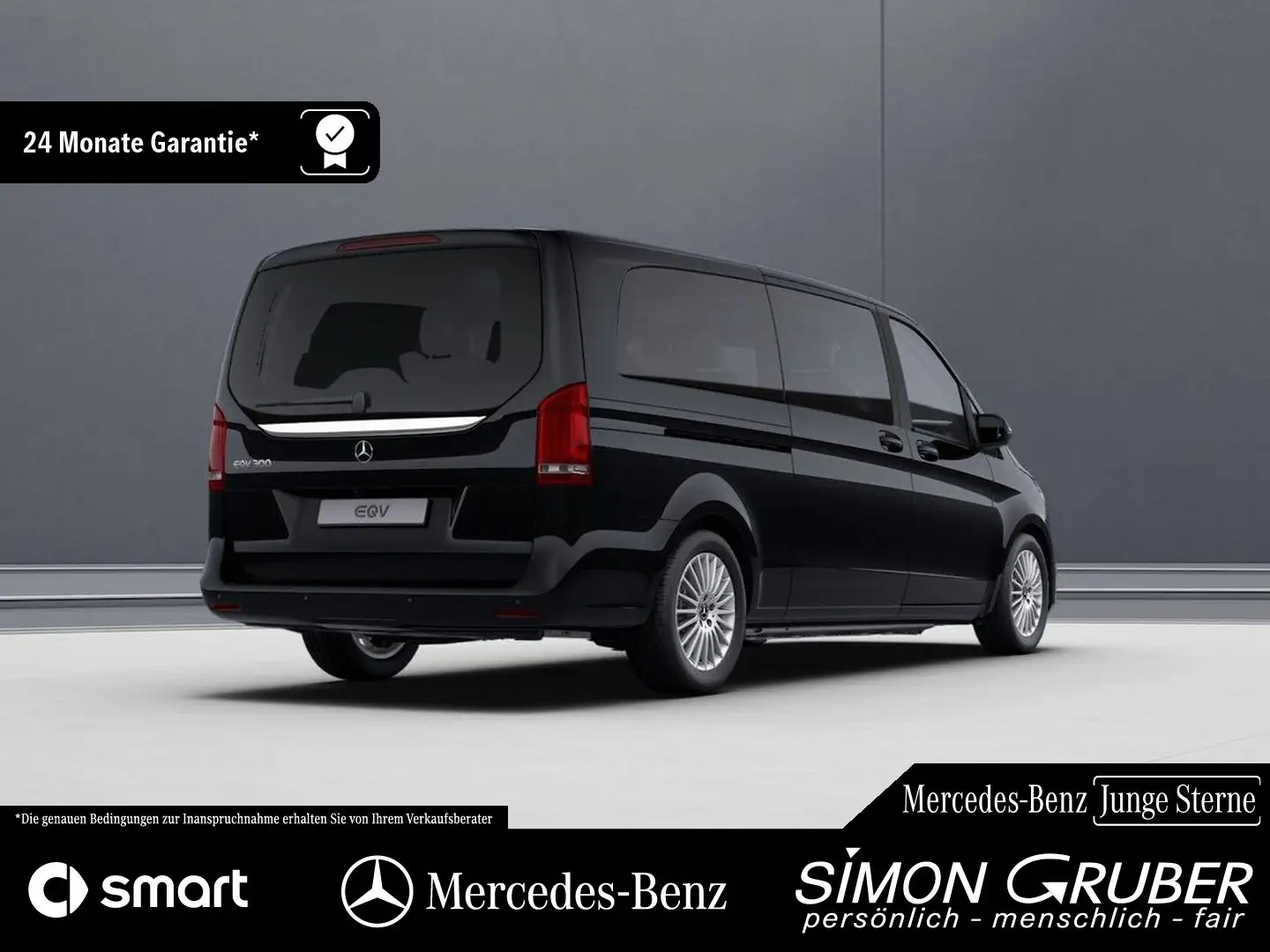 Mercedes-Benz EQV 300 Extralang Navi LED Kamera e.Türen 8Sitze Schwarz - 2