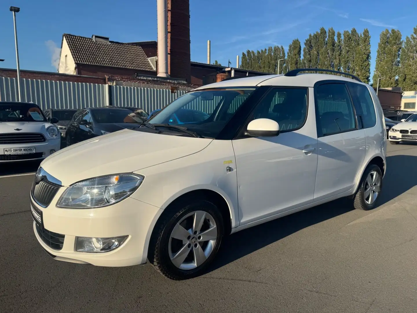 Skoda Roomster *FRESH*AHK*SITZH*PDC*KLIMAAUTO Bianco - 1