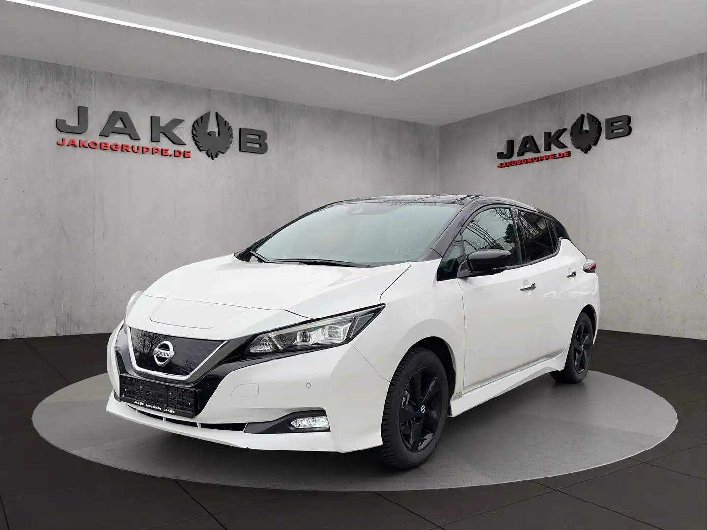 Nissan Leaf Tekna Elektro 40 kWh Batterie +NAVI+KAMERA 110 ... bijela - 1