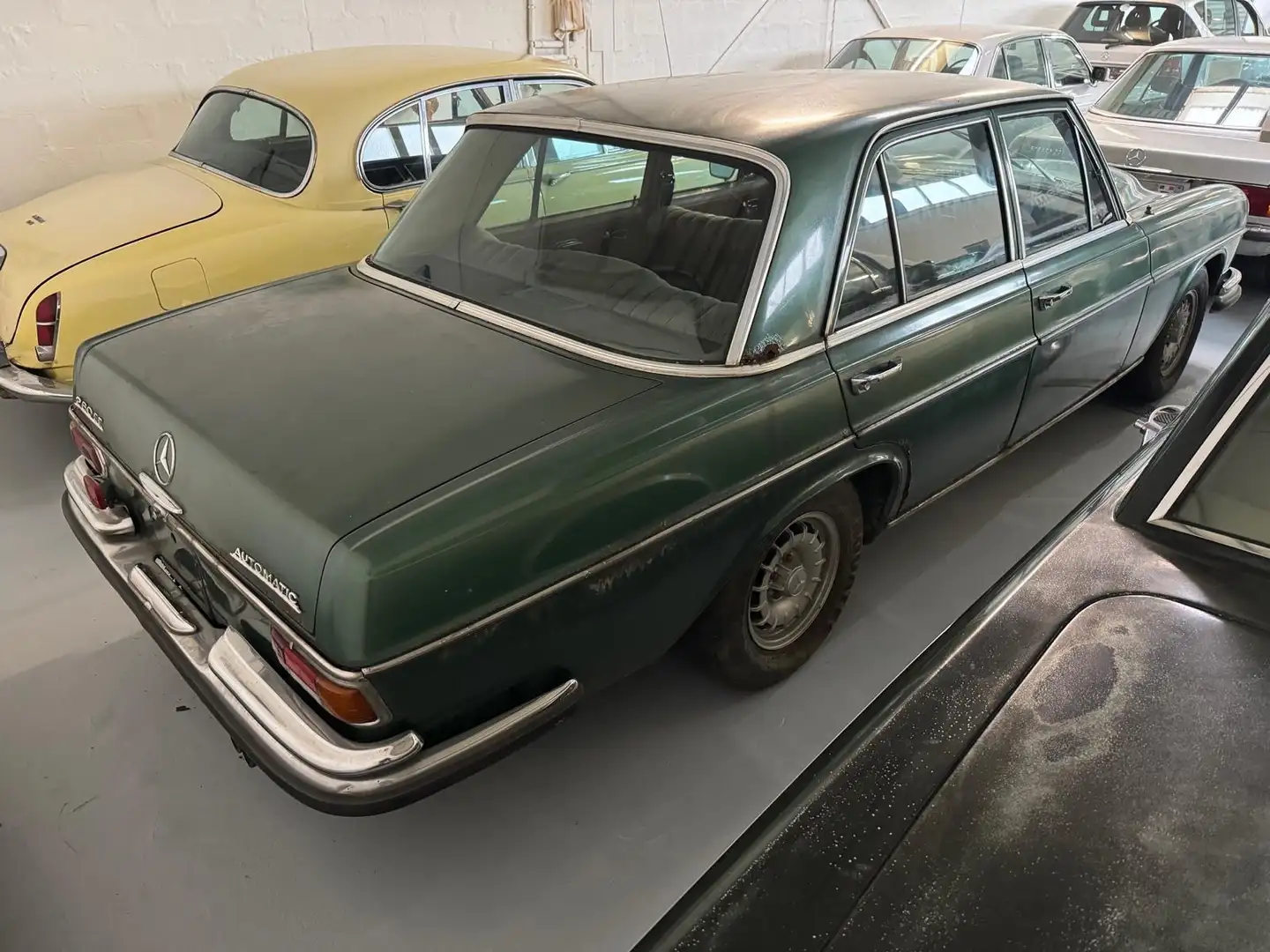 Mercedes-Benz 280 SE W108 aus Sammlung,zum richten Zöld - 2