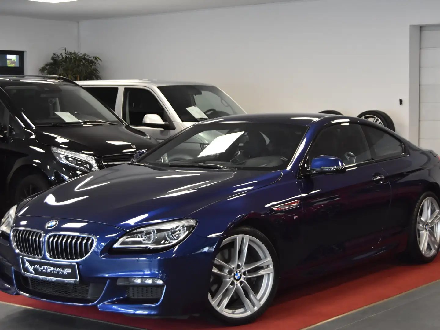 BMW 640 d~///M-Paket~DIGITAL~HUD~360°~LED~MEMORY~EURO6 Albastru - 1