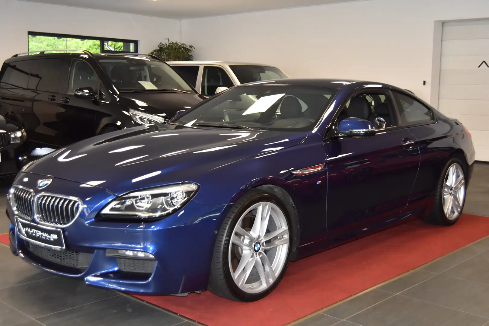 BMW 640 d~///M-Paket~DIGITAL~HUD~360°~LED~MEMORY~EURO6 Albastru - 2