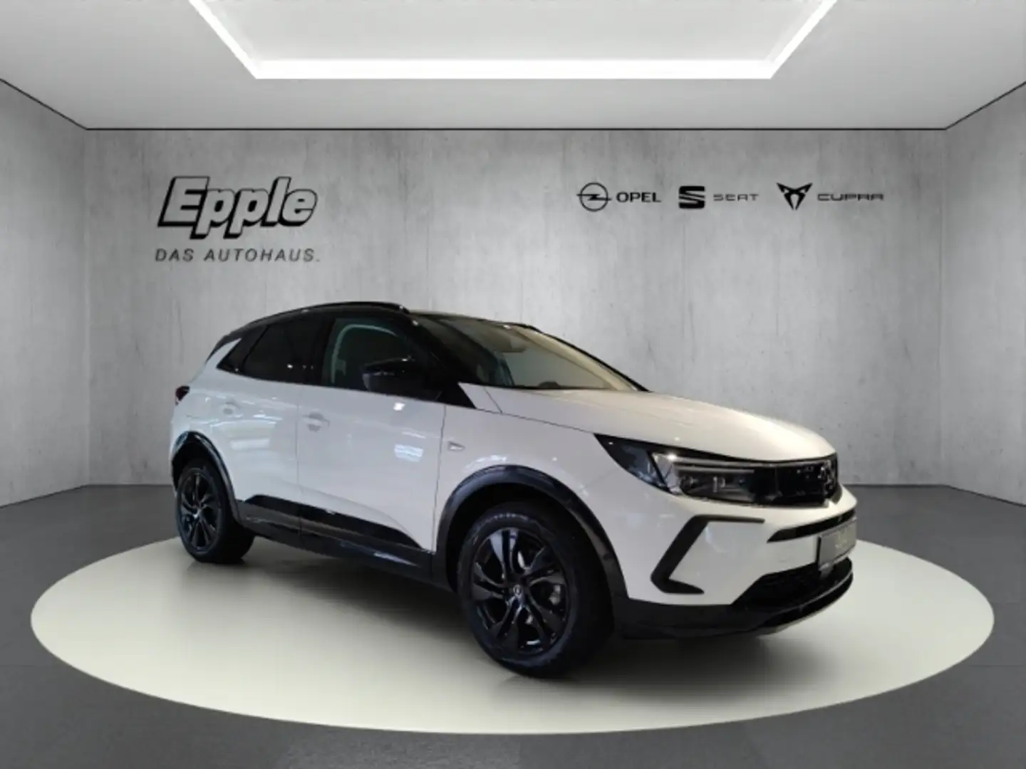 Opel Grandland GS Line AHK-abnehmbar Navi Leder 360 Kamera LED Weiß - 1