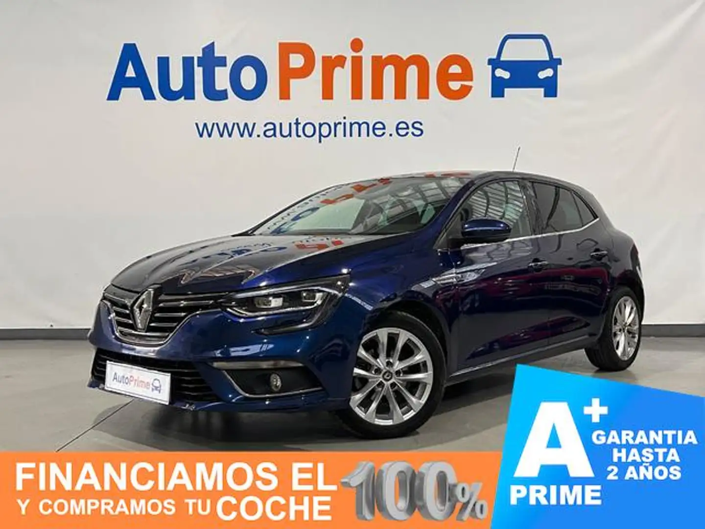 Renault Megane 1.3 TCe GPF Zen EDC 103kW Blauw - 1