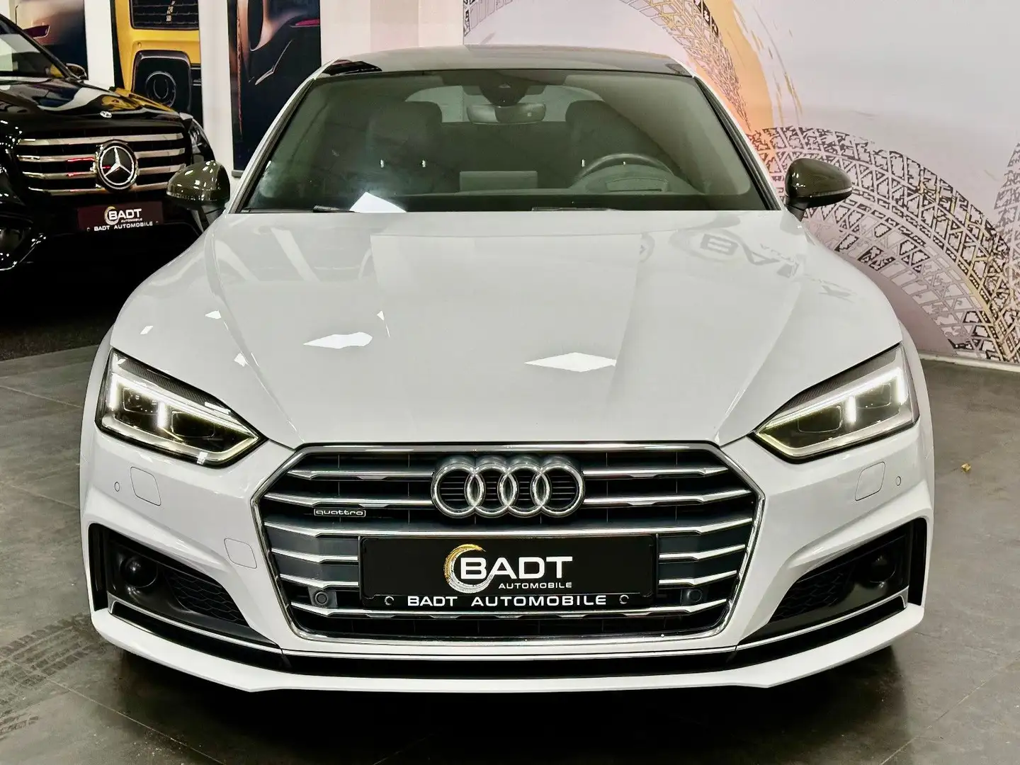 Audi A5 Sportback S-Line Carbon Head Up PANO Blanc - 2