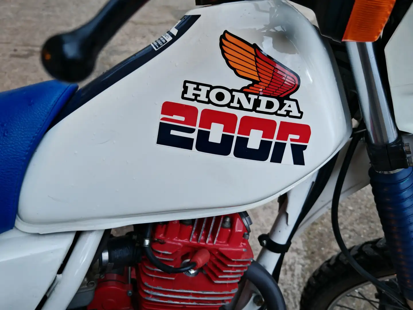 Honda XL 200 Fehér - 1