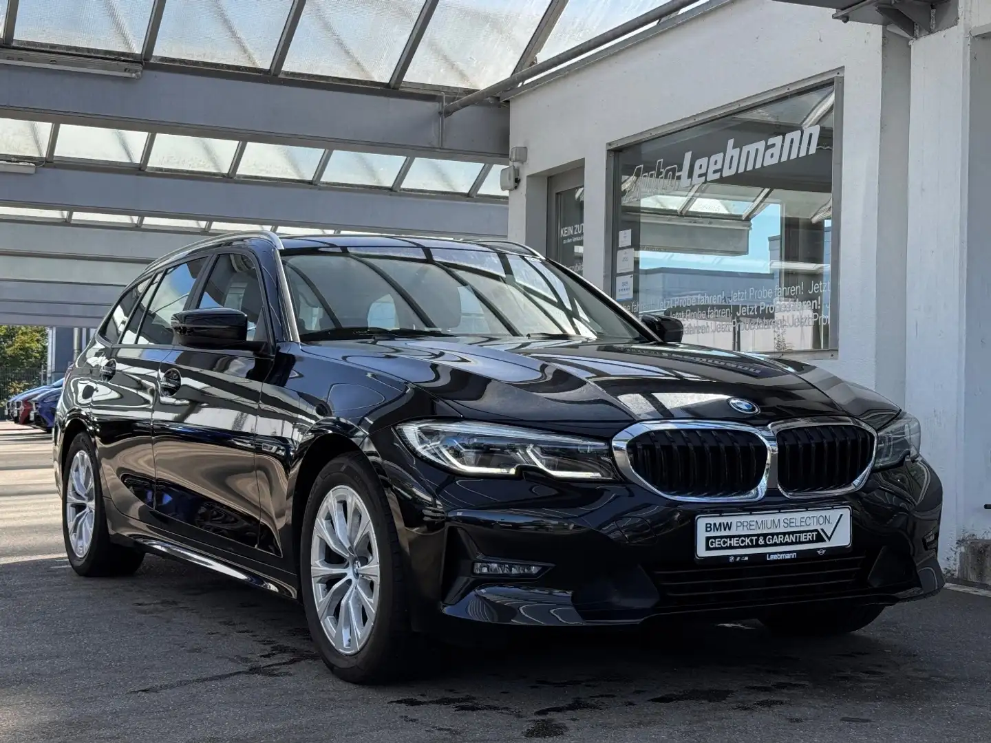 BMW 320 e Touring Adv. AHK/LASER/HUD 2 JAHRE GARANTIE Nero - 2
